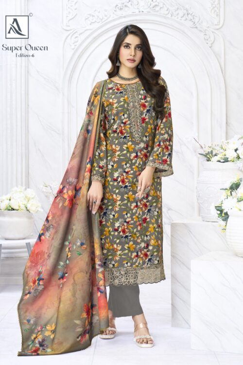 Printed Straight Kurta Set with Dupatta